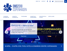 Tablet Screenshot of emseurope.org